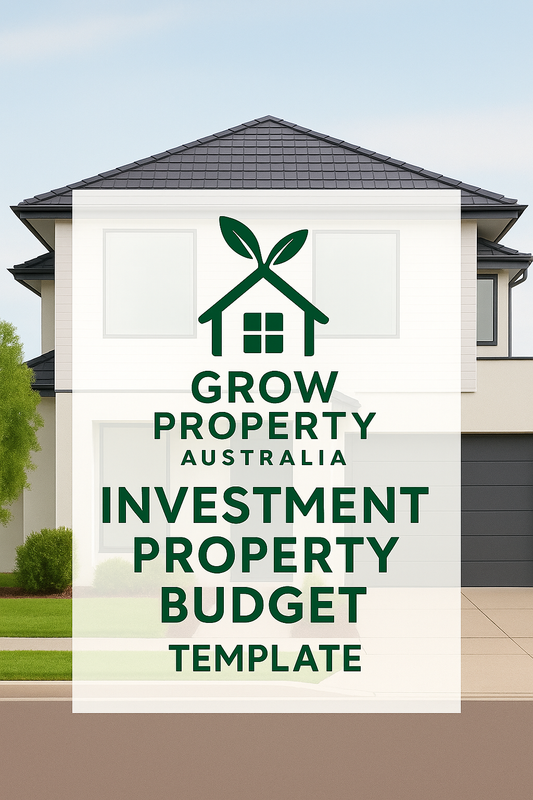 Investment Property Budget (Excel Template)